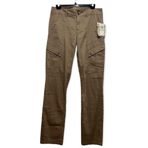 Nwt’s Democracy Cargo Tan Pants Women’s Size 8 Super Soft